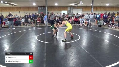 I 175 lbs Quarterfinal - Logan Reed, Montoursville vs Karter Vimalavong, Vestal