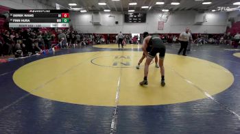 128 lbs Cons. Round 2 - Finn Hura, Miramonte vs Derek Wang, Dougherty Valley