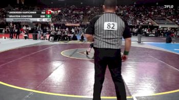 6A 98 lbs Quarterfinal - Andersen Kartchner, Rigby vs Braxton Conyers, Rocky Mountain