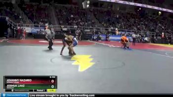 II-110 lbs Champ. Round 1 - Jovanny Nazario, Horace Mann vs Joshua Laaz, Ardsley