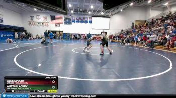 120 lbs Cons. Semi - Alex Specht, Laramie Middle School vs Austin Lackey, Centennial Middle School
