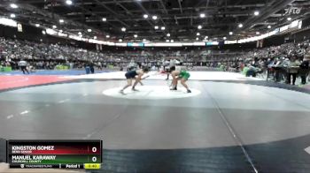 157 lbs Cons. Round 1 - Kingston Gomez, Bend Senior vs Manuel Karaway, Churchill County