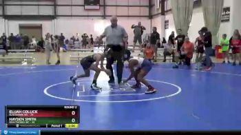 95 lbs Round 2 (8 Team) - Hayden Smith, BEASTWORKS WC vs Elijah Collick, BLACKHAWK WC