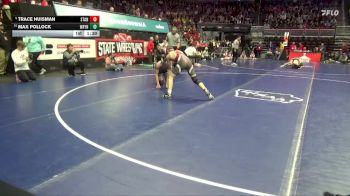 1A-138 lbs Cons. Round 5 - Trace Huisman, Saint Ansgar vs Max Pollock, Wayne, Corydon