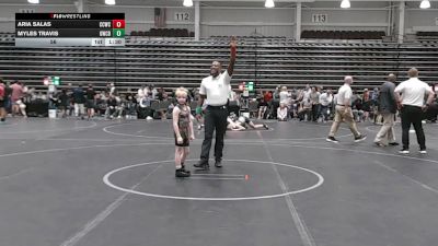 56 lbs Round 4 (8 Team) - Aria Salas, Capital City WC vs Myles Travis, Grundy WC Black