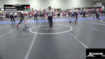 175 lbs Champ. Round 1 - Dresden Beard, Andover vs Jacob Driggs, Phillipsburg Wrestling Club
