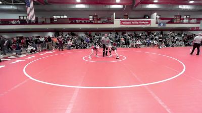 113 lbs Quarterfinal - Carter Johnson, Tyngsborough/Dracut vs Anthony Vickers, Northbridge