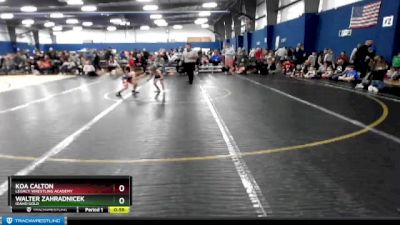 49 lbs Cons. Round 2 - Koa Calton, Legacy Wrestling Academy vs Walter Zahradnicek, Idaho Gold