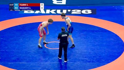 92 kg Final 1-2 - Salah Ruslan Tsarni, United States vs Abdurazak Shabanov, Russia