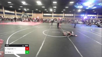 61 lbs Consi Of 8 #2 - Charlie Zagorski, Pike Peak Warriors vs Messias Sena, Top Notch WC