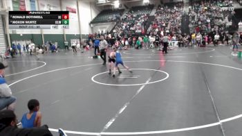 86 lbs Round 1 - Ronald Bothwell, Sherman Challengers vs Moxon Wurtz, Central City Junior Wrestling