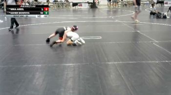55 lbs 1st Place Match - **Mika Abeel, Team Aggression vs **Asher Montoya, Top Rank Hammers