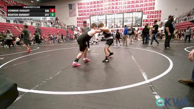 110 lbs Consi Of 8 #2 - Connor Hobart, Team Nomad vs Boston Emmert, Standfast