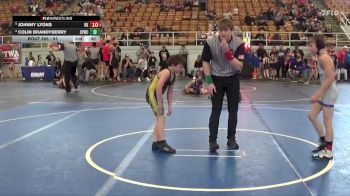 53 lbs Champ. Round 1 - Xavier Arnold, CEWA vs Spencer McCoy, Fairfield Youth Wrestling