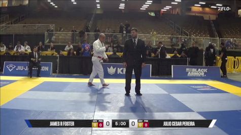 Julio Cesar Pereira vs James R Foster 2025 Pan Jiu Jitsu IBJJF Championship