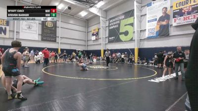 82 lbs Round Of 16 - Wyatt Ciaci, Northport vs Steven Barker, Bensalem