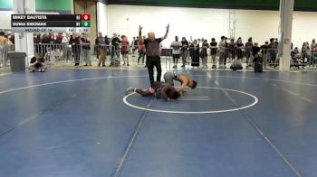 120 lbs Round Of 16 - Mikey Bautista, NJ vs Dunia Siboman, NY