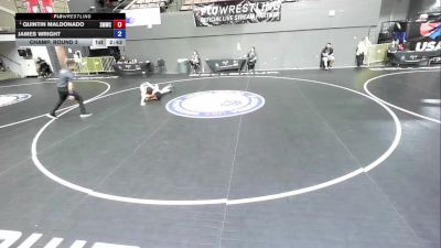 74 kg Champ. Round 2 - Quintin Maldonado, Swamp Monsters Wrestling Club vs James Wright