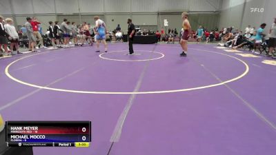 215 lbs Placement Matches (8 Team) - Hank Meyer, Minnesota Red vs Michael Mocco, Florida
