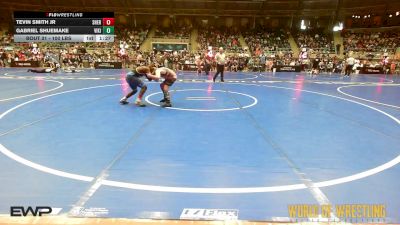 100 lbs Round Of 32 - Tevin Smith Jr, Sherman Challengers vs Gabriel Shuemake, Viking Wrestling Club (OK)