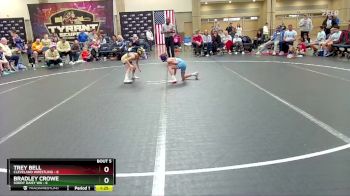 60 lbs Round 2 (8 Team) - Trey Bell, Cleveland Wrestling vs Bradley Crowe, Soddy Daisy WA