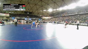 Boys 2A 120 lbs Champ. Round 1 - Phunaret Kulrat, Bremerton vs Jacob Mccarty, Bellingham