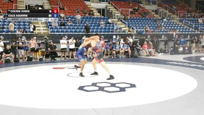 165 lbs Cons. Rd Of 64 - Colten Jones, Virginia vs Cole Aguirre, Missouri