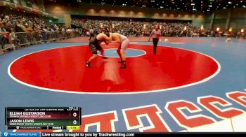 206-210 lbs Round 1 - Jason Lewis, Greenwave Youth Wrestling Club vs Elijah Gustavson, Spanish Springs Wrestling Club