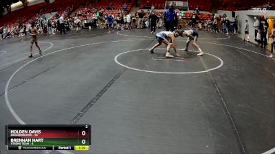 76 lbs Round 6 (8 Team) - Holden Davis, Neighborhood vs Brennan Hart, Xtreme Team