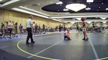 98 lbs Consi Of 8 #2 - GeneGene Samuel, Gold Rush Wr Ac vs Rowdy Pearson, Peterson Grapplers