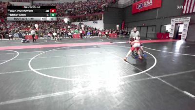 110 lbs Champ. Round 2 - Grant Lehn, Slinger vs Jack Piotrowski, Askren Wrestling Academy