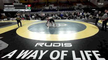 215 lbs Final - Jude Correa, Wyoming Seminary vs Cash Colbert, Paul VI Catholic High School