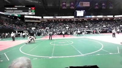 159 lbs Champ. Round 1 - Charlie LaGuardia, HUD1 vs Declan Park, AHL1