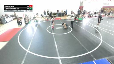 105-110 lbs Round 2 - Annaleigh Miller, 951 WC vs Khali O`Neil, OG Wrestling