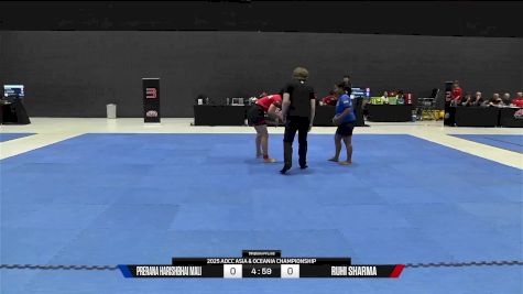 RUHI SHARMA vs PRERANA HARISHBHAI MALI 2025 ADCC Asia & Oceania Championship