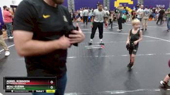 41 lbs Semifinal - Adriel Robinson, Blythewood Bengals vs Beau Guerin, Ninety Six Wrestling