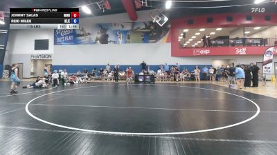 115 lbs Johnny Salas, Minnesota vs Reid Miles, New Jersey