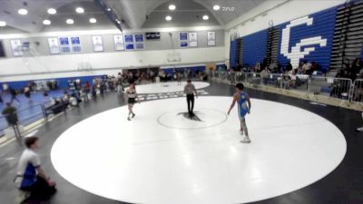 113 lbs Cons. Round 4 - John Montano Ii, Barstow Wrestling vs Frankie De Leon, Rancho Bernardo Wrestling