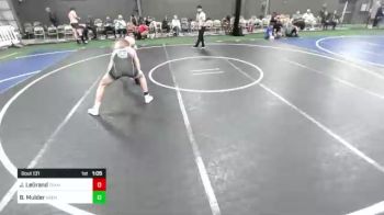 137 lbs Rr Rnd 3 - Joseph LeGrand, Team Pueblo vs Brock Mulder, Arena Wrestling Academy