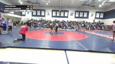 122 lbs Cons. Round 2 - Christian Gonzalez, RBWC (Rancho Bernardo Wrestlin vs Noah Nguyen, Reign