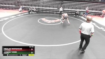 5A 130 lbs Semifinal - Mikalah Whitehouse, Northridge vs Amberly Howe, Wasatch