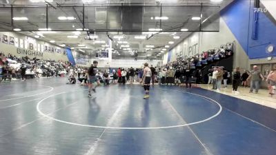 130 lbs Cons. Round 2 - Maxwell Millet, Northside Wrestling Club vs Cole Pedersen, Team Prestige Wrestling