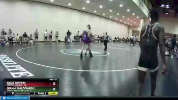 145 lbs Round 3 (10 Team) - Gage Griffin, Centerville Elks vs Gianni Maldonado, Braves Wrestling Club