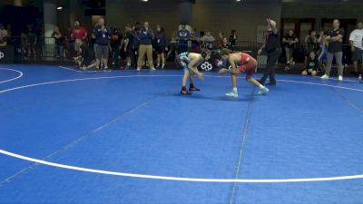 96 lbs Champ. Rd Of 16 - Bradley Heckathorn, Team PA vs Kolton Hartman