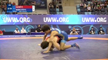 55 kg 1/2 Final - Tamazi Glonti, Georgia vs Valerii Mangutov, Russia