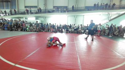 95 lbs Consolation - Luke Montero, Monster Garage vs Ricky Quiros, Eastvale Elite