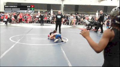 49 lbs Rr Rnd 1 - Gino Conicelli, Washington Twp - ESC vs Brooks Giberson, Marlton Chiefs - ESC