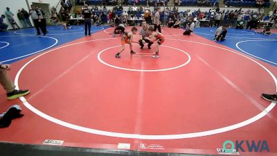 49 lbs Quarterfinal - Braven Worth, Collinsville Cardinal Youth Wrestling vs Able Ridge, Sperry Wrestling Club