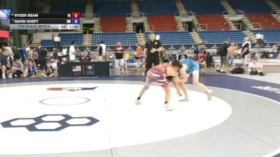 106 lbs 7th Place Match - Ryder Ream, Pennsylvania vs Gavin Hoeft, Minnesota
