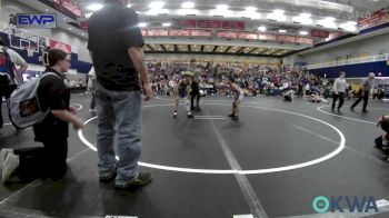 61 lbs Rr Rnd 2 - Korey Maxwell, Choctaw Ironman Youth Wrestling vs Sawyer Barnes, Newcastle Youth Wrestling